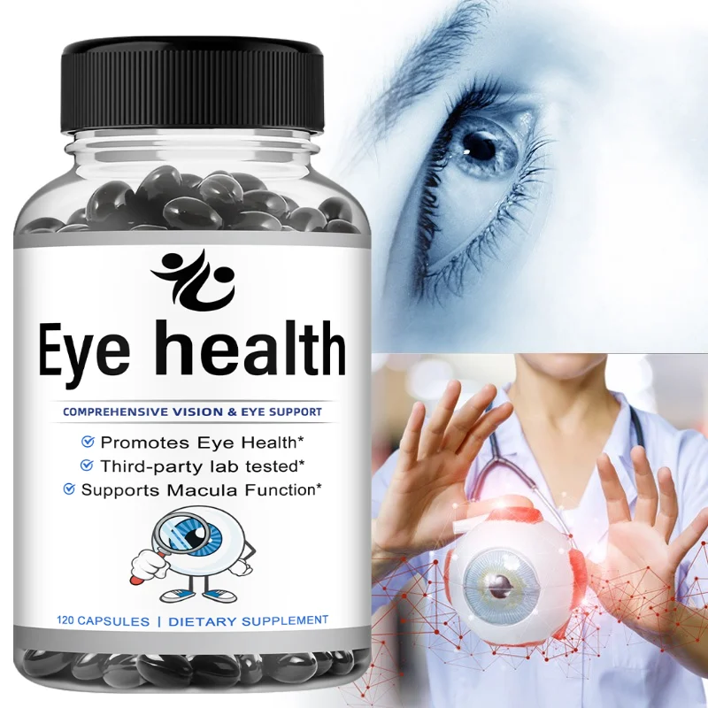 Health Wellness Vitamins - Cápsulas de Luteína e Zeaxantina, Vitaminas