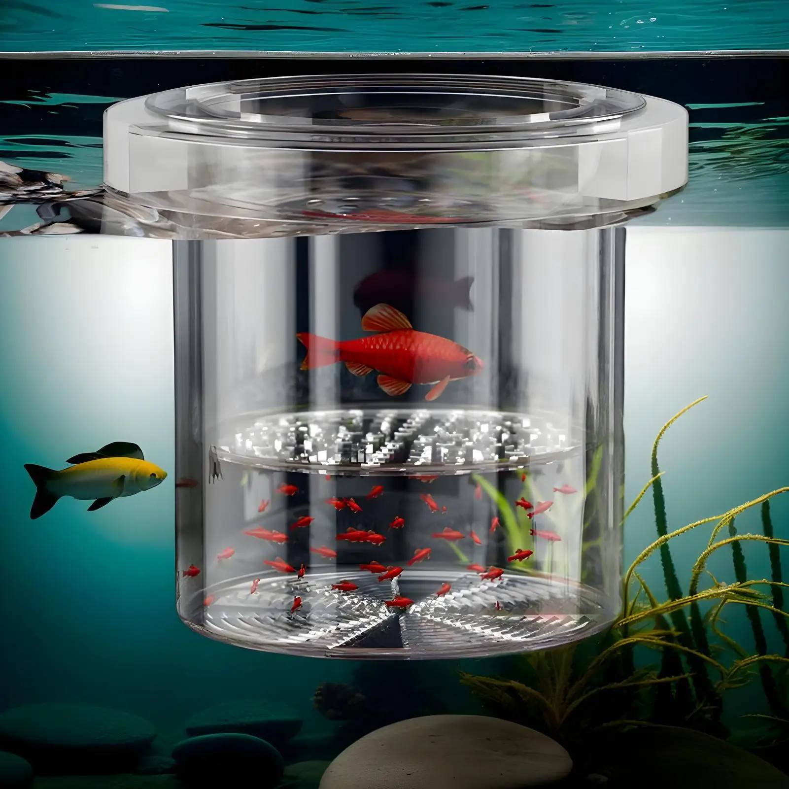 

Fish Breeder Box For Aquarium Fish Breeder Box For Aquarium Nursery Feeding Container Hatchery Incubator Divider For Betta Egg