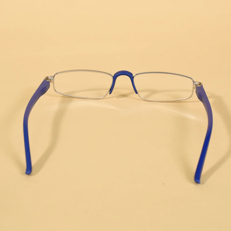 Lesebrille Ultraleichte Legierung TR90 Lesebrille Retro Quadratischen Rahmen Männer Und Frauen Schmale Brillen + 100 + 200 – Detail 9