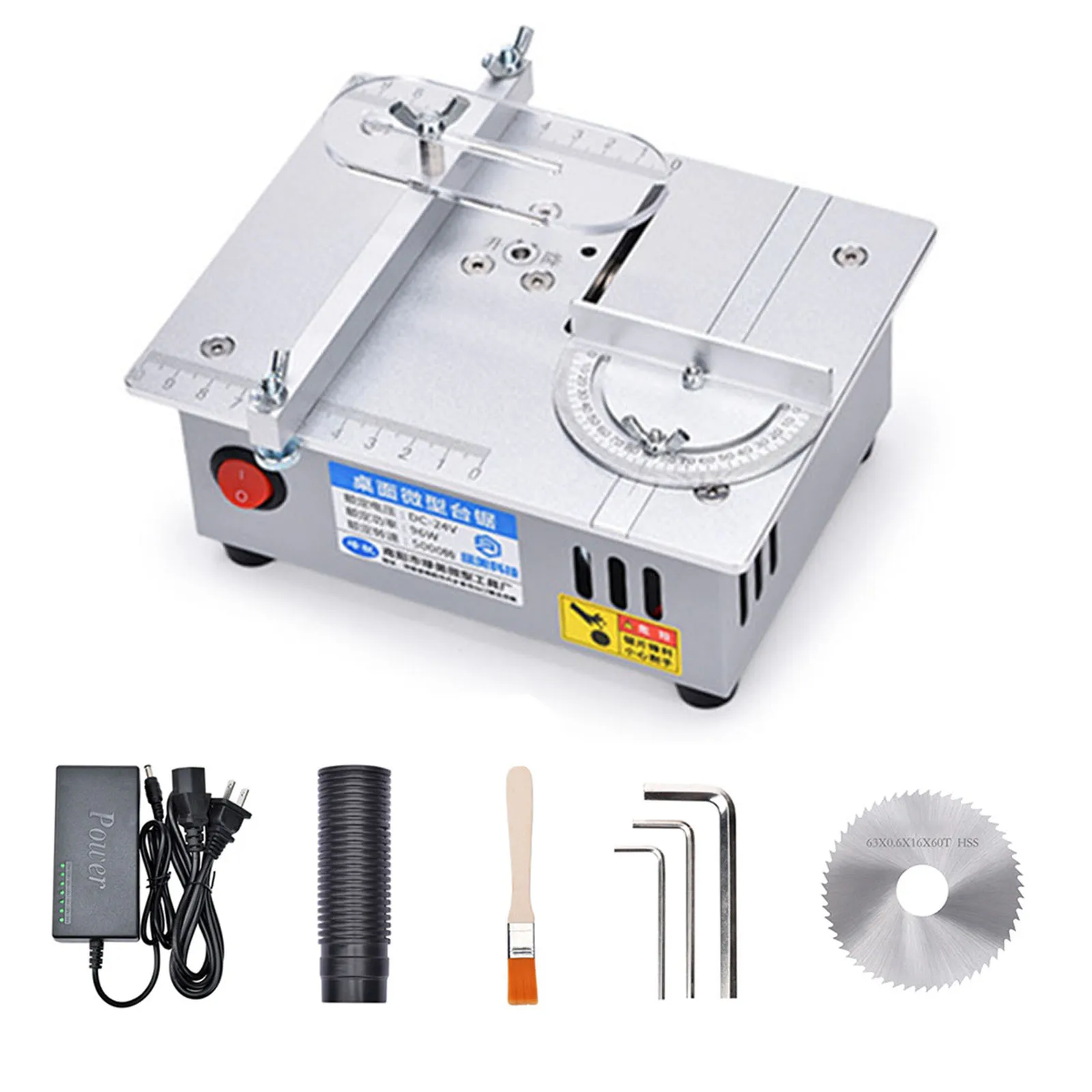 

Efficient Bench Saw with Adjustable Height Aluminum Alloy Platform 775 Type Motors Suitable for Various Materials