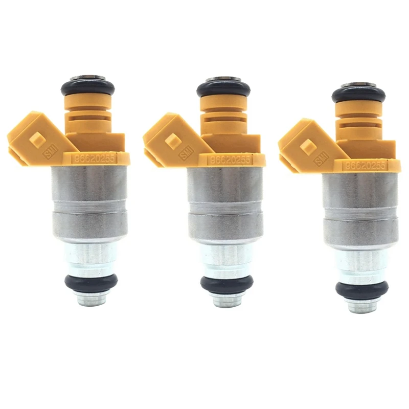 3X Fuel Injectors 96620255 For Chevrolet Matiz 0.8(M200,M250,KLYA) DAEWOO ADG02801 96351840 96518620