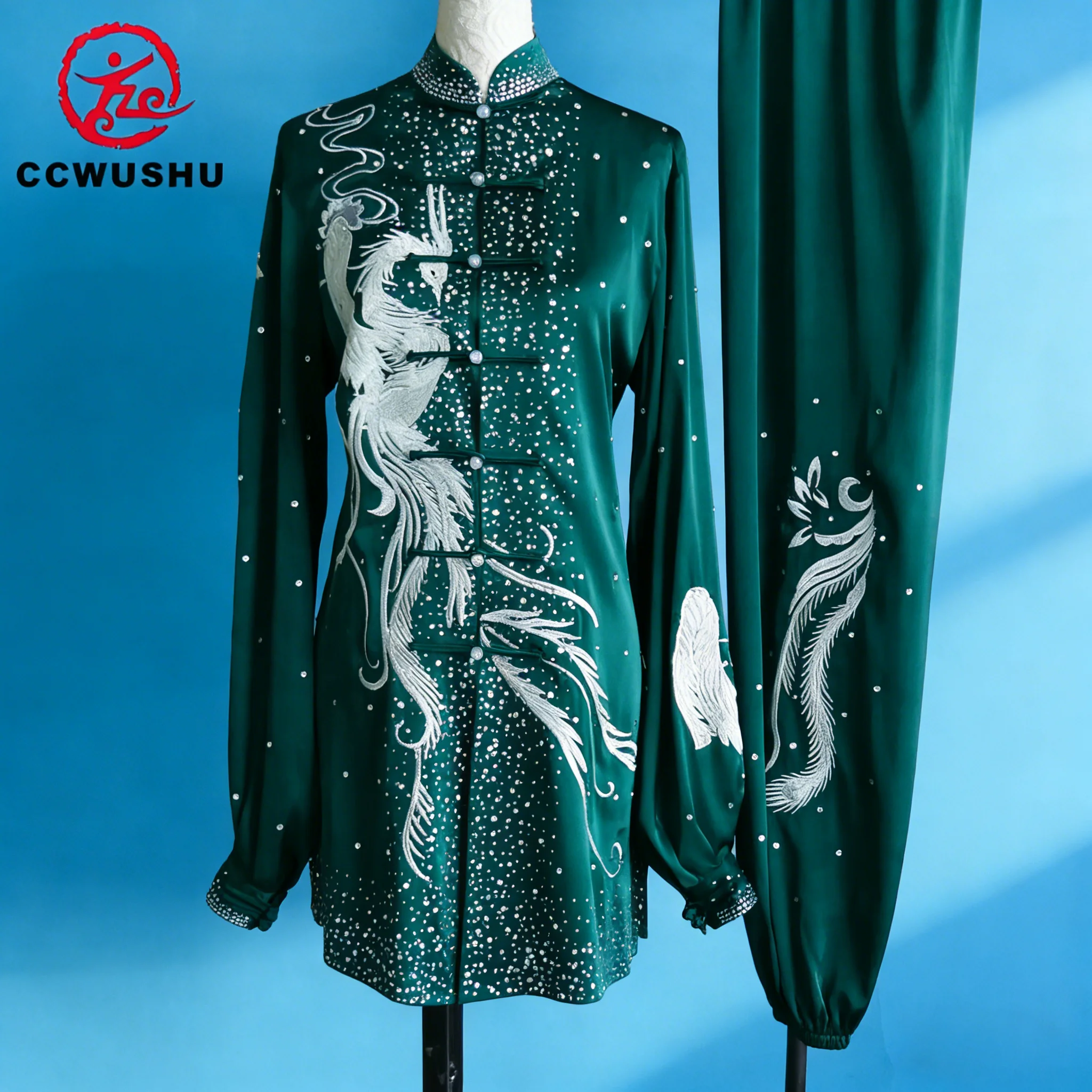 

Индивидуальная одежда для соревнований по боевым искусствам, вышитая одежда, одежда для ушу, тайчи, тайцзи, униформа для чанцюань CCWUSHU