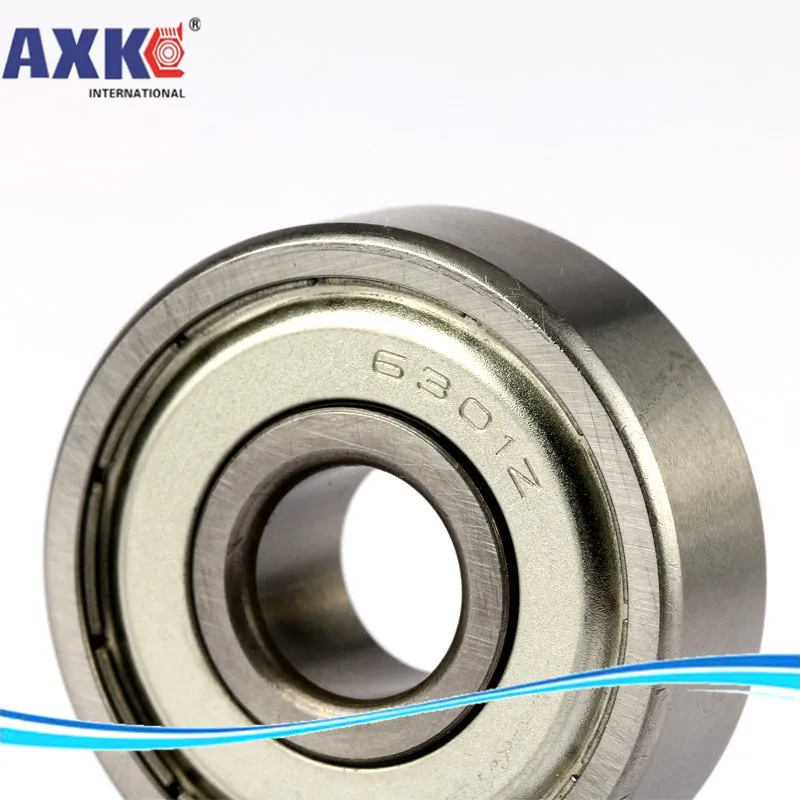 High Quality Deep Groove Ball Bearing Factory Direct Sale 6301 6301ZZ 6301-2Z 6301Z 80301 12*37*12 Mm 10pcs/lot Inch Bearing AXK