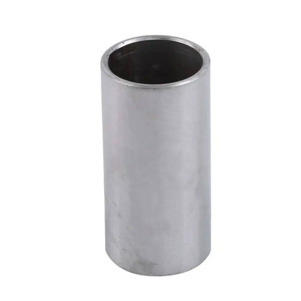 Creative Stainless Steel Guitar Slide Smooth Convenient Finger Slide Silver Slide Bar Bass