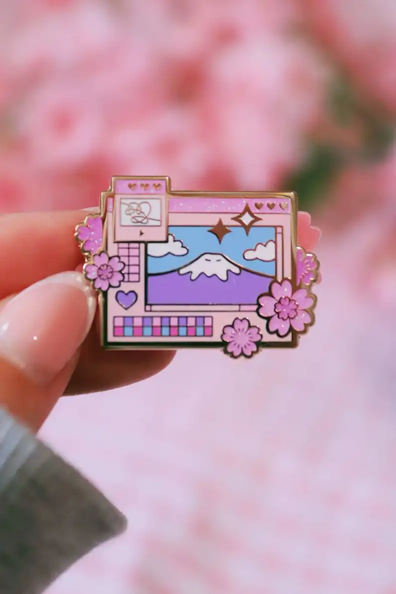 Computer Enamel pin