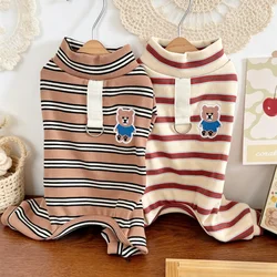 Monos para perros y gatos de lujo - ropa suave de bichón mini