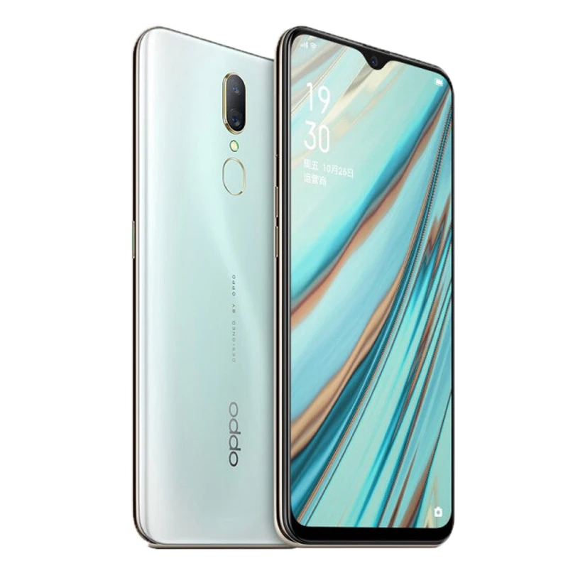 OPPO-F11 Smartphone, Global Firmware, Telefone Usado, 4020mAh Bateria, CPU, Helio P70 Câmera Traseira, 16MP, Desbloqueio de Impressão Digital Traseira