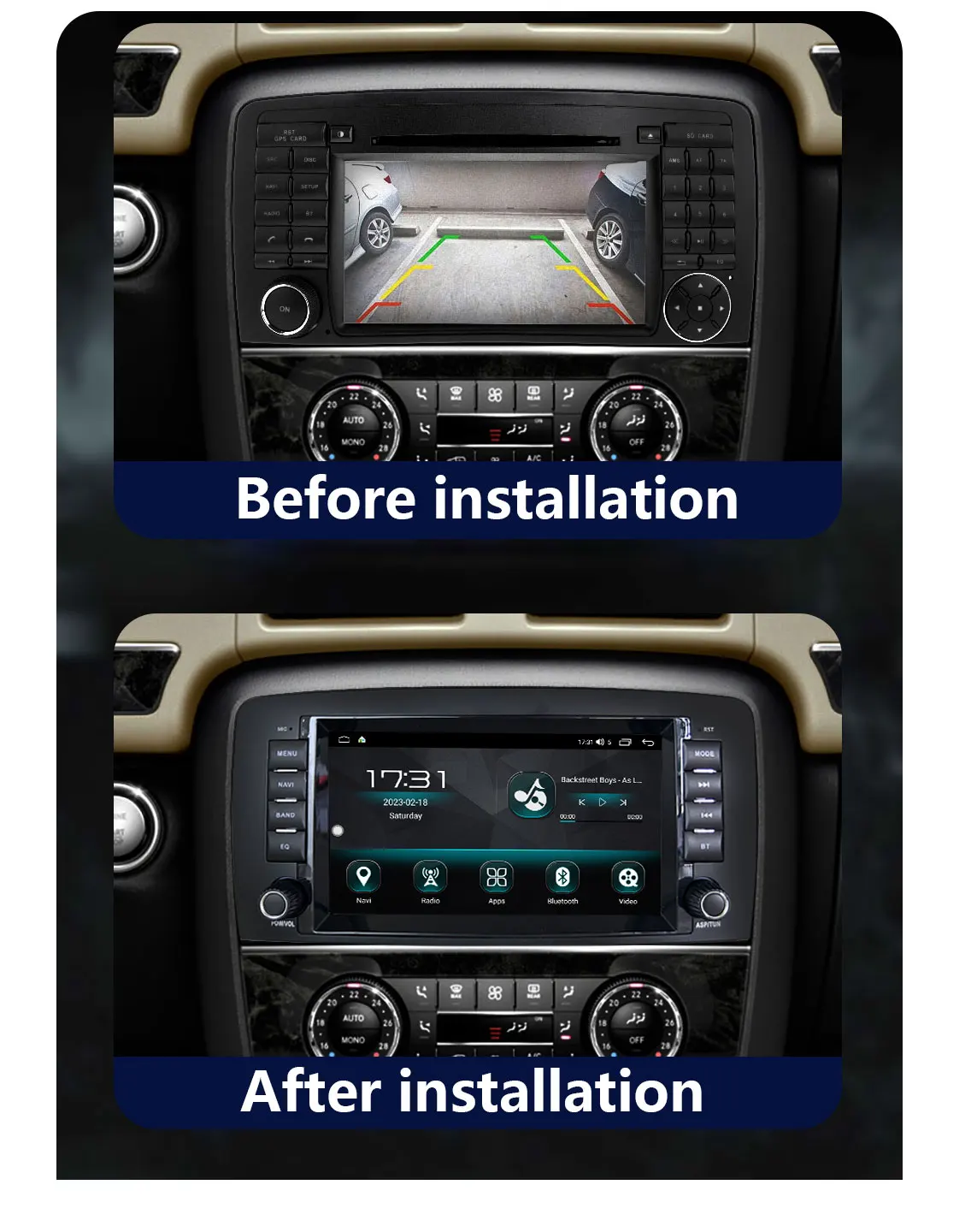 Car Autoradio For Mercedes Benz R-Class W251 R500 R280 R300 R320 R350 Navi Carplay Navigation 4G GPS WIFI BT5 Android Handsfree