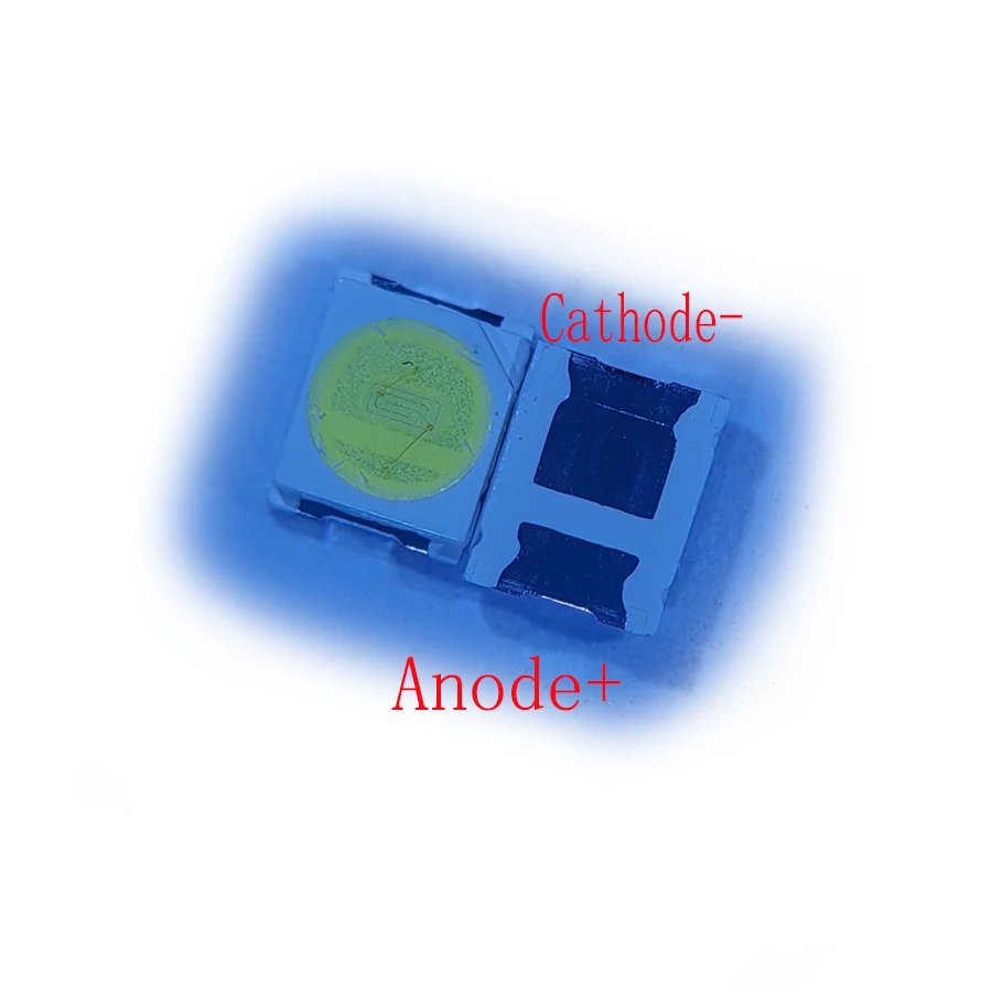 500 sztuk / partia SMD LED 2835 3V 1.50W 400mA Cool-White One-Emitting-Chip do podświetlenia LCD telewizora Lextar