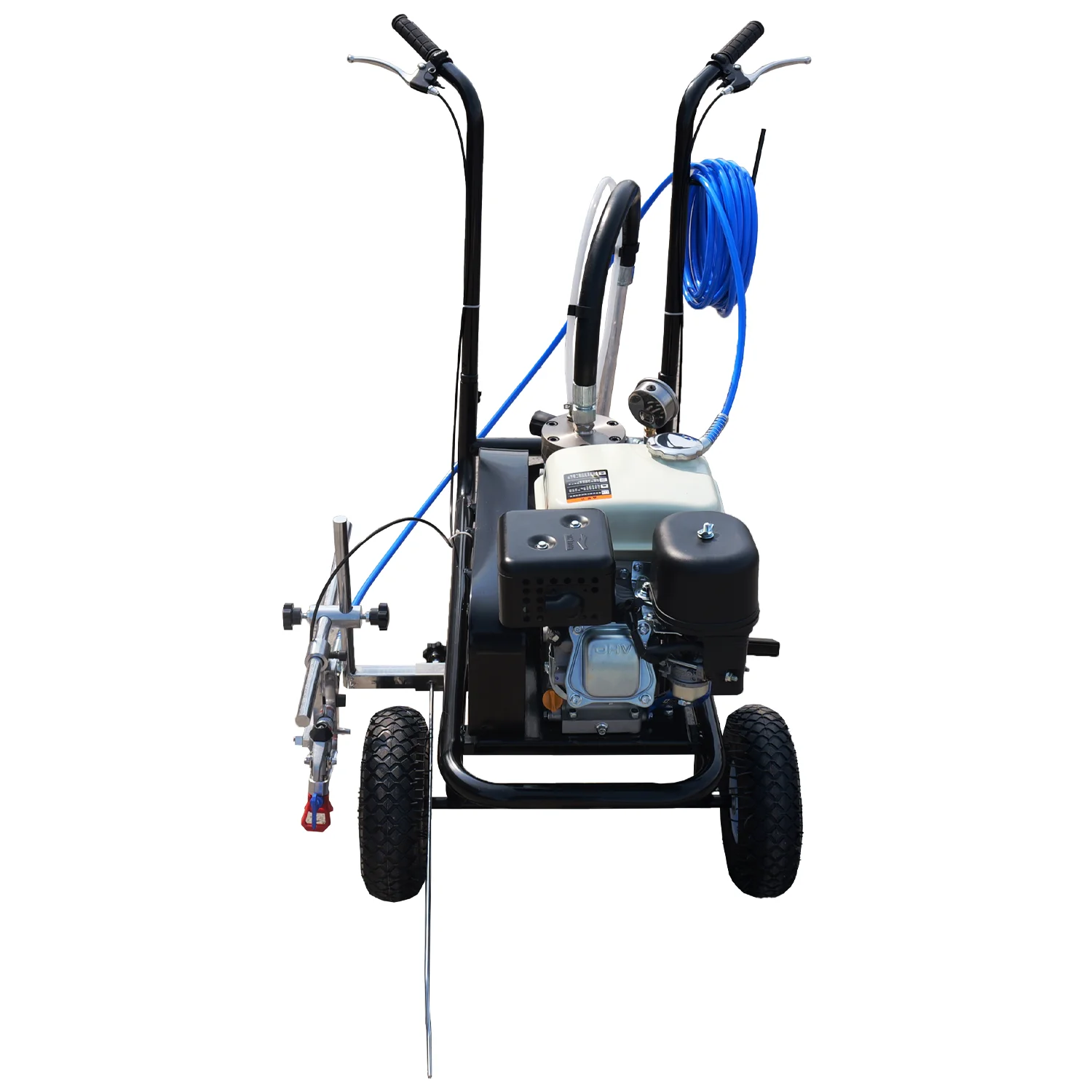 Cold Spray Road Marking Machine Parking Lot Line Striper School Playground Road Line Painting Equipment For Sale