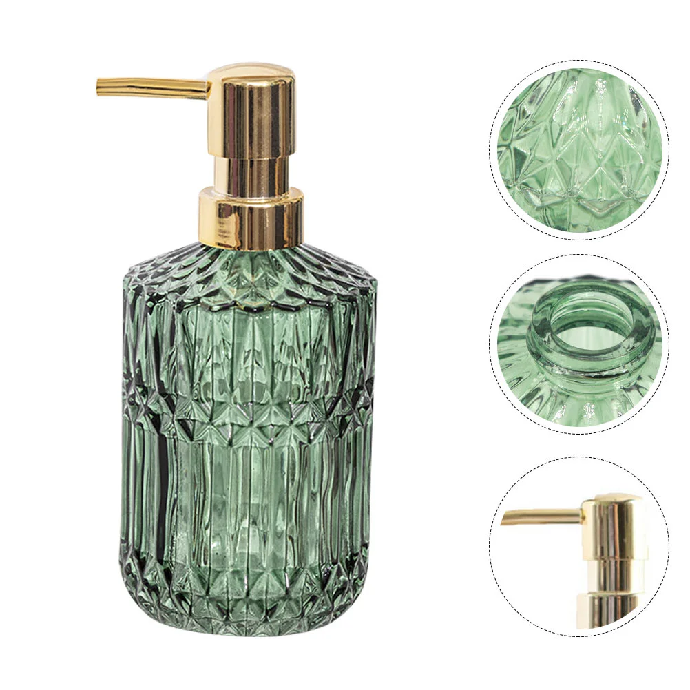 

Glass Bottle Household Soap Dispenser Liquid Hand Pump Travel Water Container for Bottled