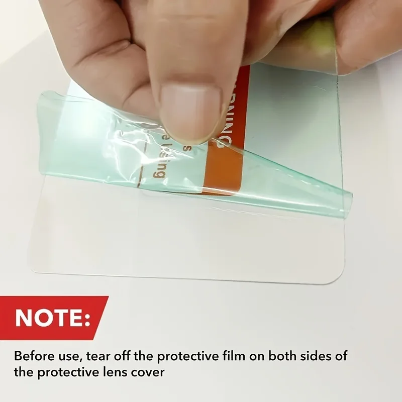 10 Buah Pelindung Lensa Las Penutup Pengganti Kepala Las 7 Pelindung Luar 11.5Cm X 8.8Cm, ​​3 Pelindung Bagian Dalam 10.8Cm X 5Cm