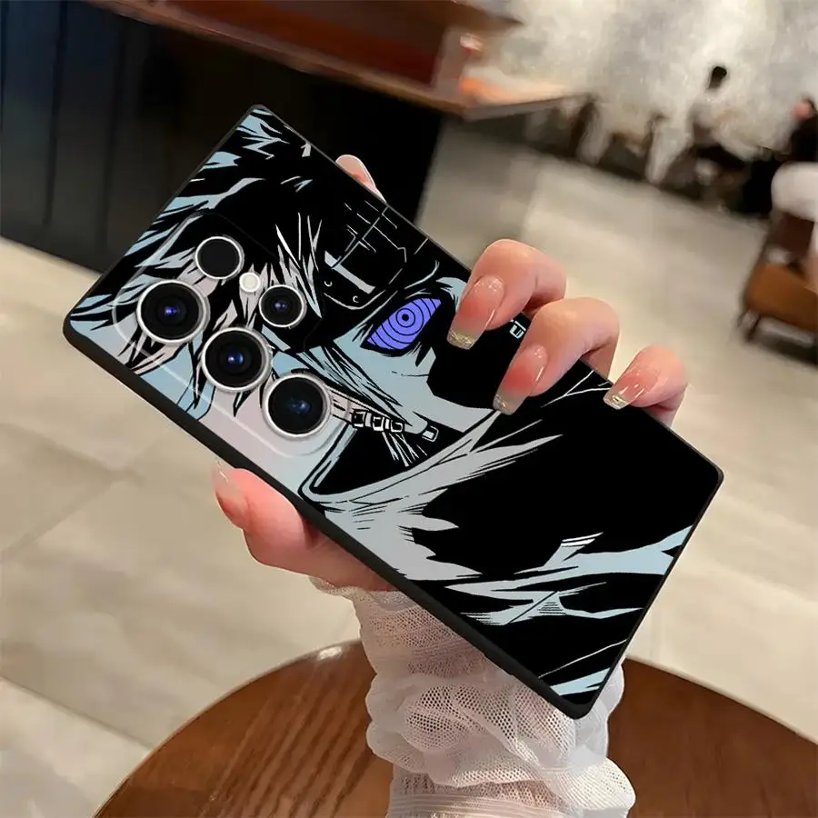 Hülle für Samsung Galaxy S21 FE S20 S23 Ultra S24 Plus S9 S10 S25 Edge S26 Note 8 9 10 20 Ultra Soft Phone Cover Anime N-arutos