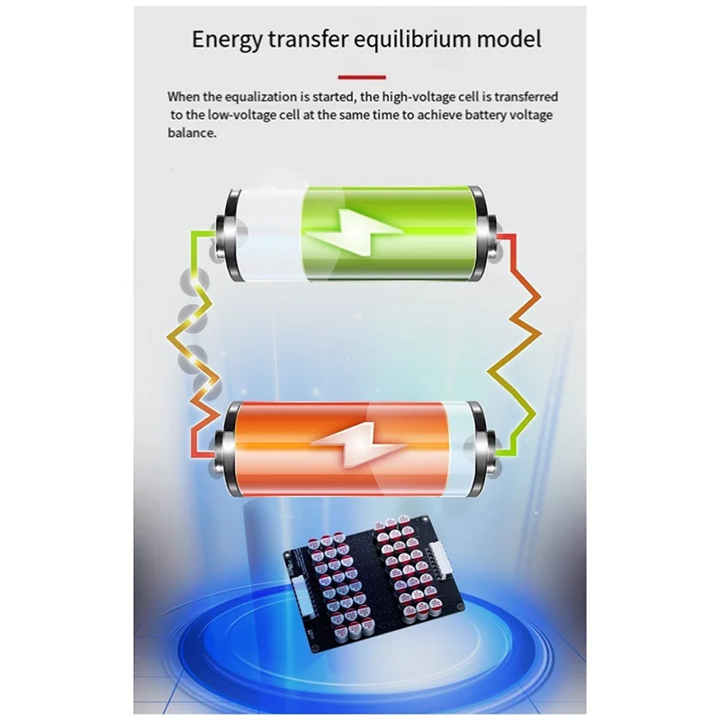 5.5A الحالي موازن نشط المعادل ليثيوم Lifepo4 LTO بطارية ليثيوم نشط التعادل لوحة التوازن