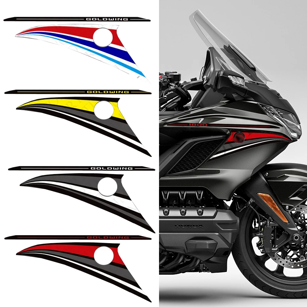 

Body Fender Shell For Honda Goldwing Gold wing GL1800 F6B Tour Wheel Protector Tank Pad Stickers Decals Windshield 2018 - 2024