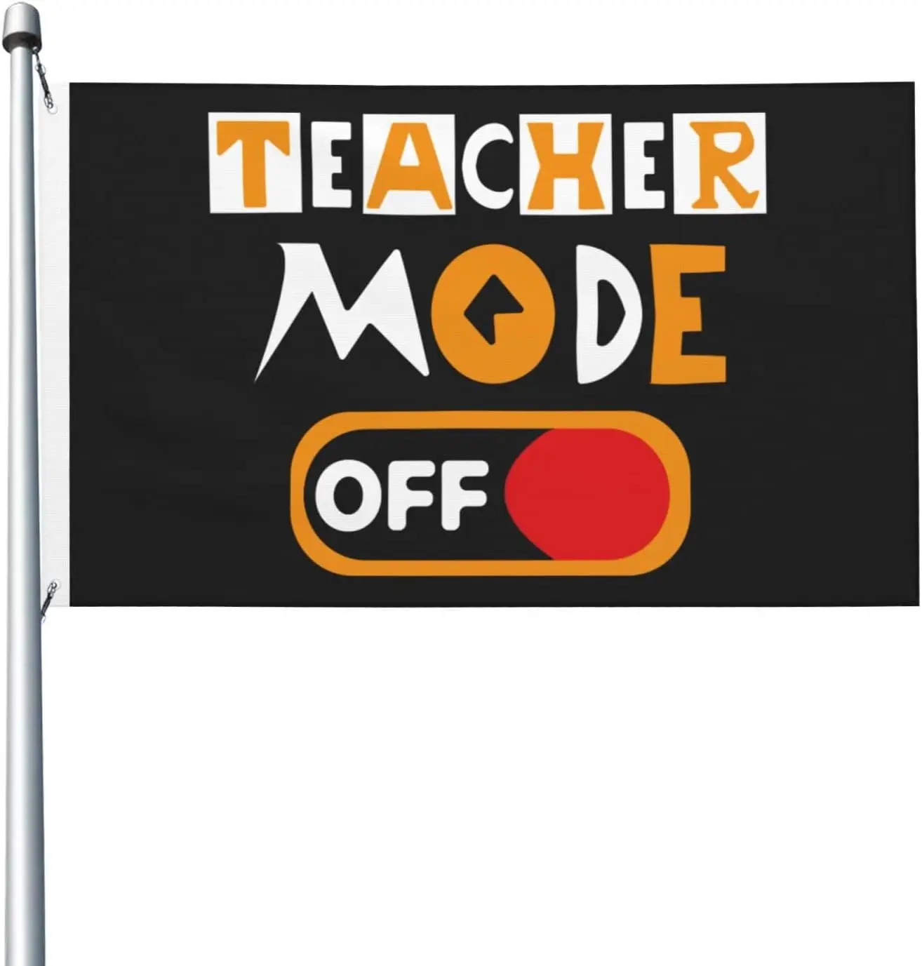 Flagnshow 100% Polyester Teacher Mode Off Flag