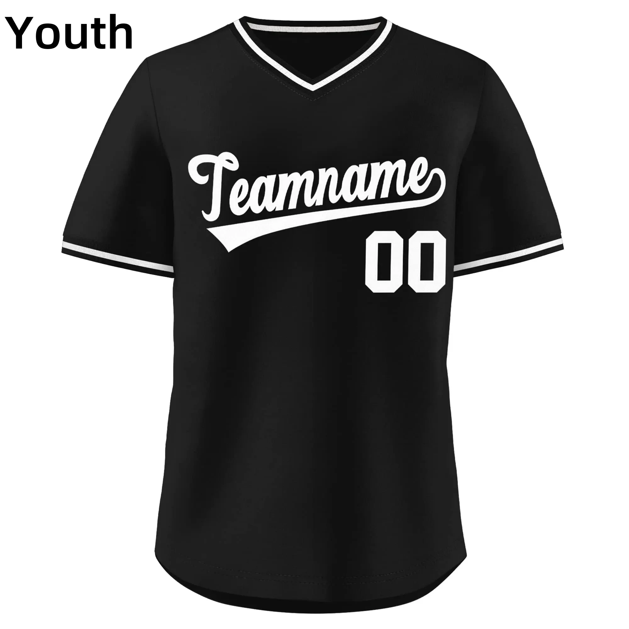 Custom Baseball Jersey Shirt for Youth Sport Shirts Hip Hop Tops Custom Team Name Pullover Jersey