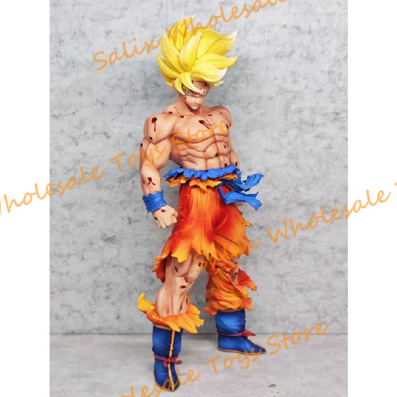 متوفر في المخزون JMY Son Goku ZW Factory Son Goku Dragon Ball Son Goku GK لعبة دراغون بول الشكل تمثال نموذج مجموعة لعبة الديكور #4