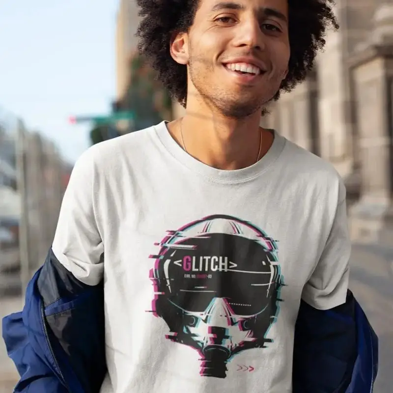 Glitched Reality V1 T Shirt Gaming Gamepad For Gamers Youtuber Tech