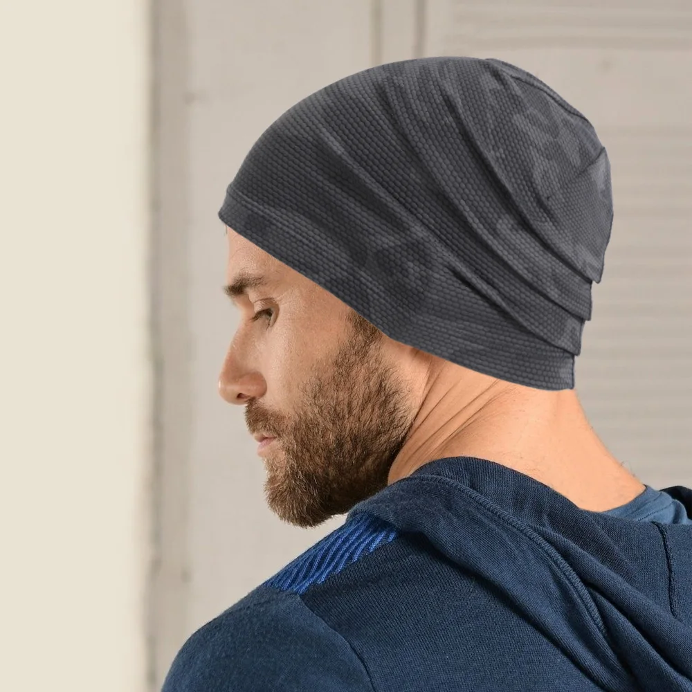 Cappello da corsa Cooling Skull Cap traspirante assorbimento del sudore protezione solare per escursionismo all\'aperto viaggi arrampicata campeggio