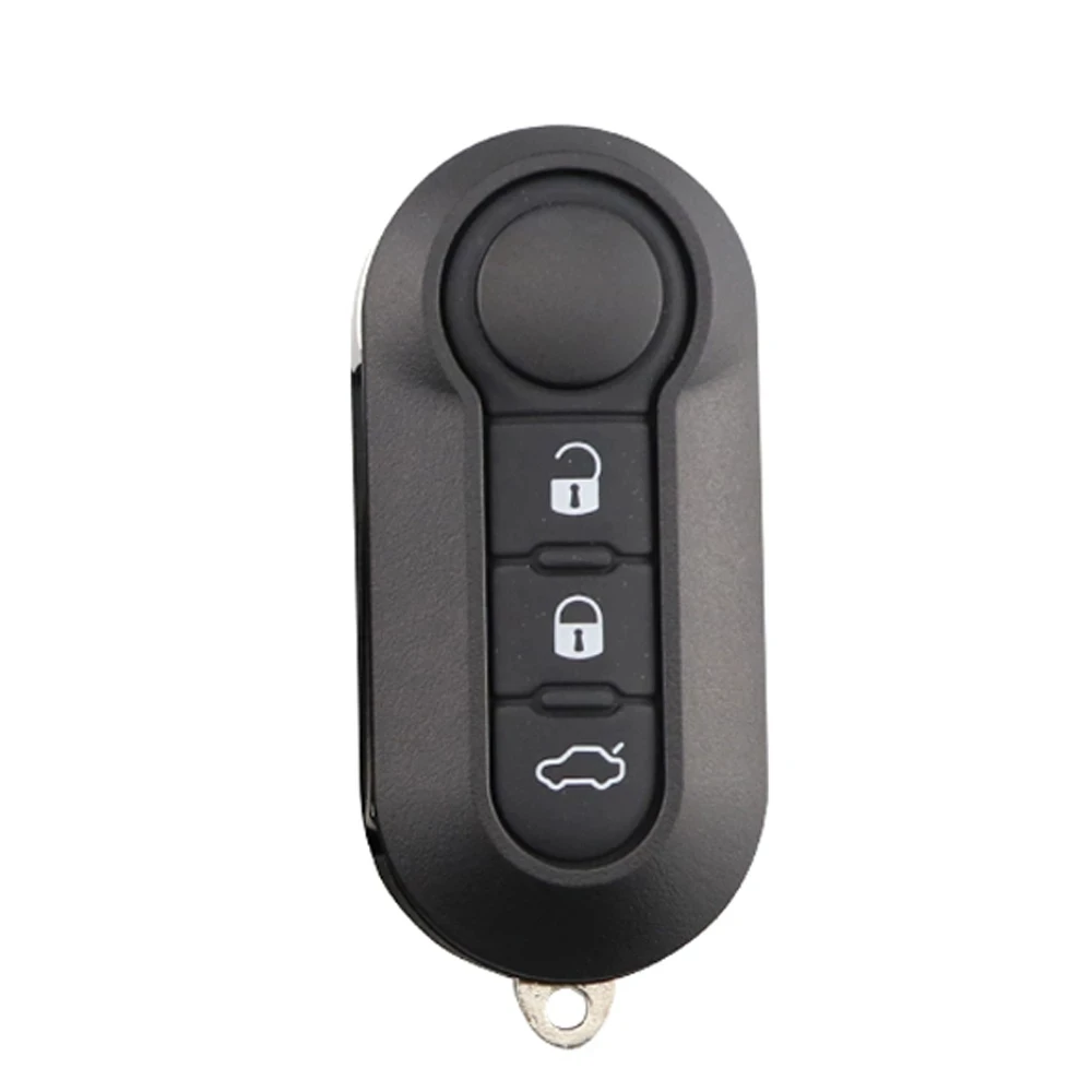 XNRKEY-carcasa de llave remota abatible para Fiat 500, Panda, Punto, Bravo, Stilo, Ducato, Citroen Jumper, Peugeot Boxer, funda de llave abatible de repuesto