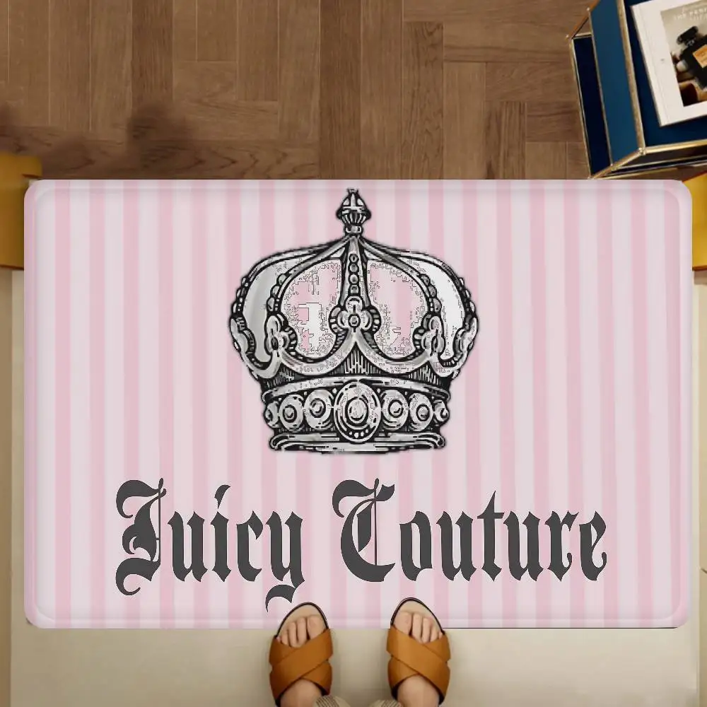 J-Juicy C-C-Couture Door Mat Nordic Style Bedroom Living Room Doormat Home Balcony Anti-Slip Alfombra