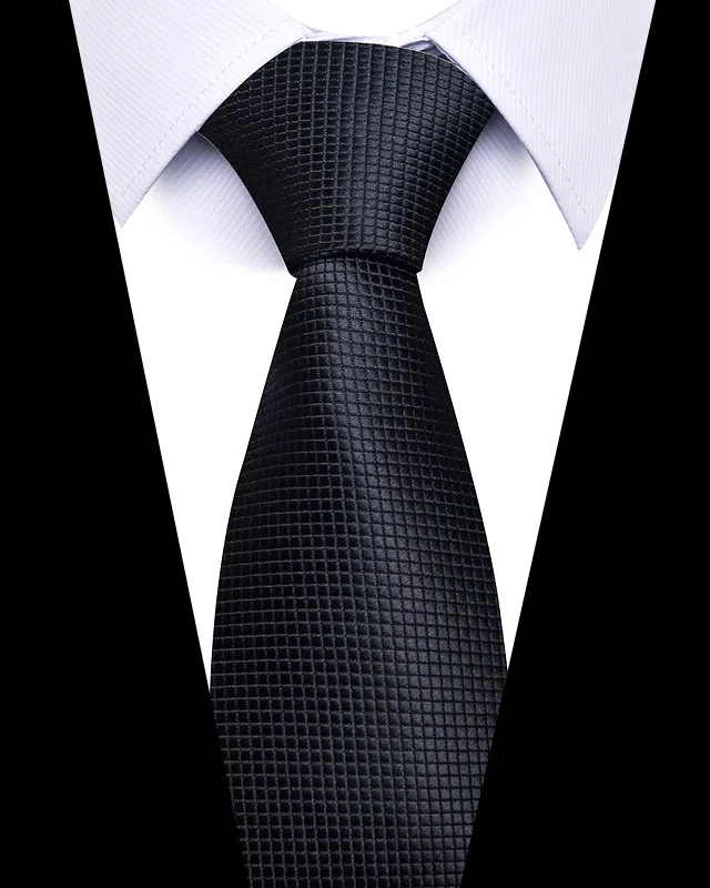 Hochwertige Hochzeitskrawatten für Männer, modisch, neuer Stil, blauer Streifendruck, Krawatten, tägliches Büro, Bekleidung, Accessoires, Geschenk für Männer – Detail 27