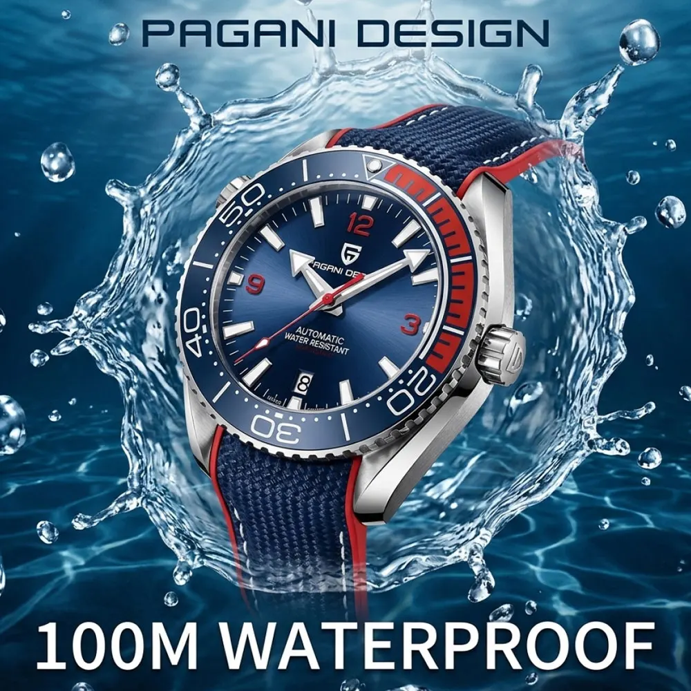 PAGANI DESIGN 100M Wasserdichte Herrenuhr Neue PD-1679 Mechanische Armbanduhr Top-Marke Klassische Luxus 42mm Automatikuhren für Männer
