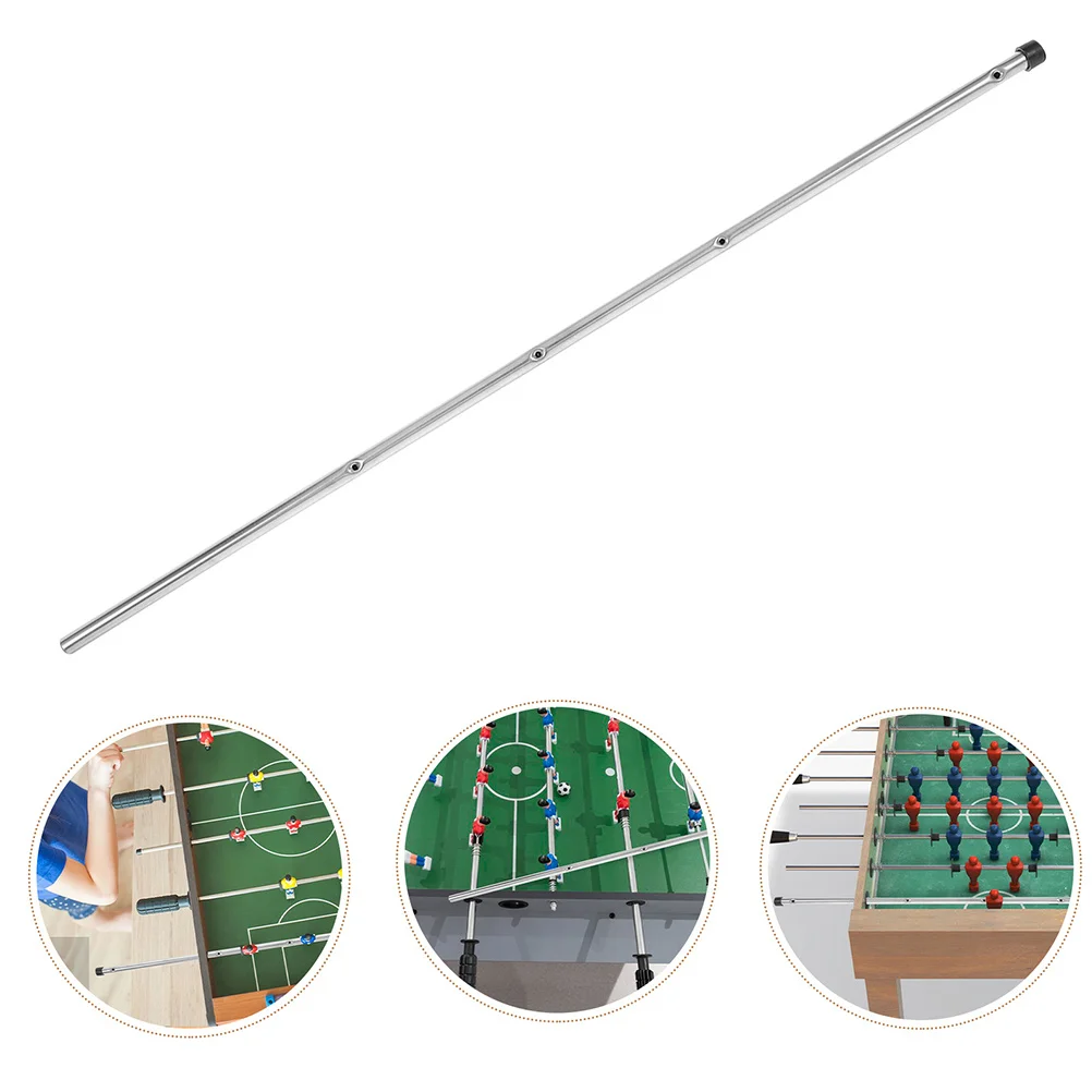 

Table Football Rods Iron Caps Complete Set Universal Fit for Foosball Tables Lightweight Space Saving Replacement Parts