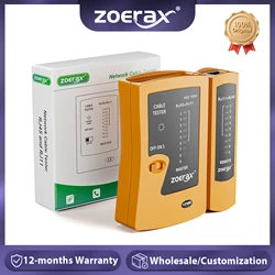 ZoeRax Network Ethernet Cable Tester for LAN RJ45 Cat5 Cat5e Cat6 Cat6a Cat7 UTP/Shielded Cable and RJ11 RJ12