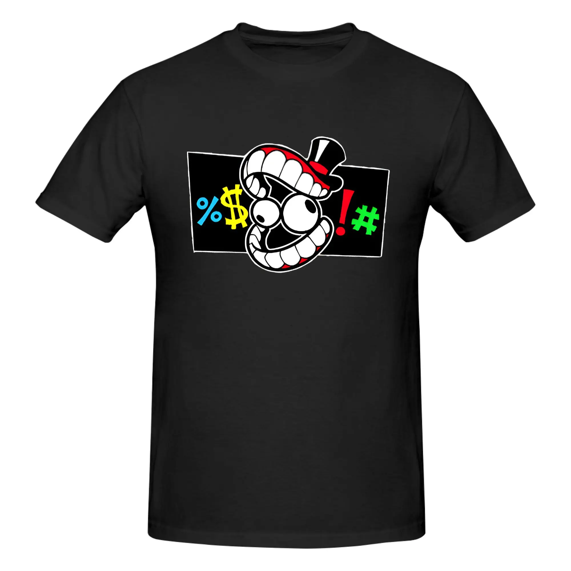 1 Piece Caine Novelty 100% Cotton T-Shirt The Amazing Cartoon Digital Circus Tees Tops For Men
