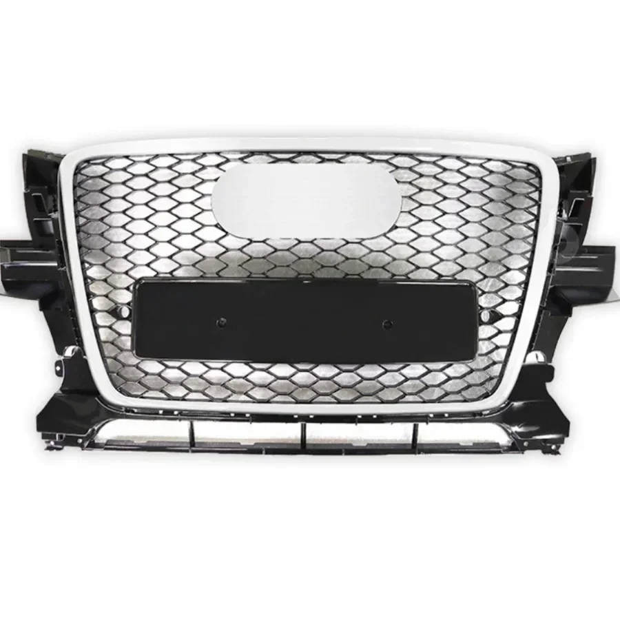 

For RSQ5 Style Front Bumper Mesh Hood Grill Grille Universal for Q5 ABS Bumper Grill 2009 2010 2011 2012 For RSQ5 Grill