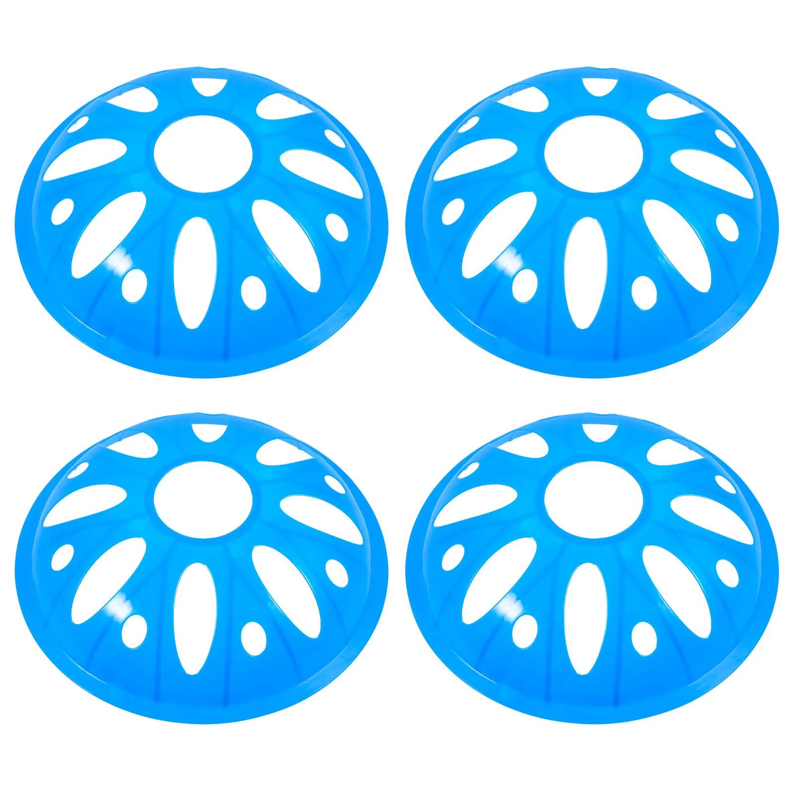 4Pcs Uv Resistant Soccer Training Cones Pe Material Bright Color Football Cones for Agility Hurdles Sport Entertainment