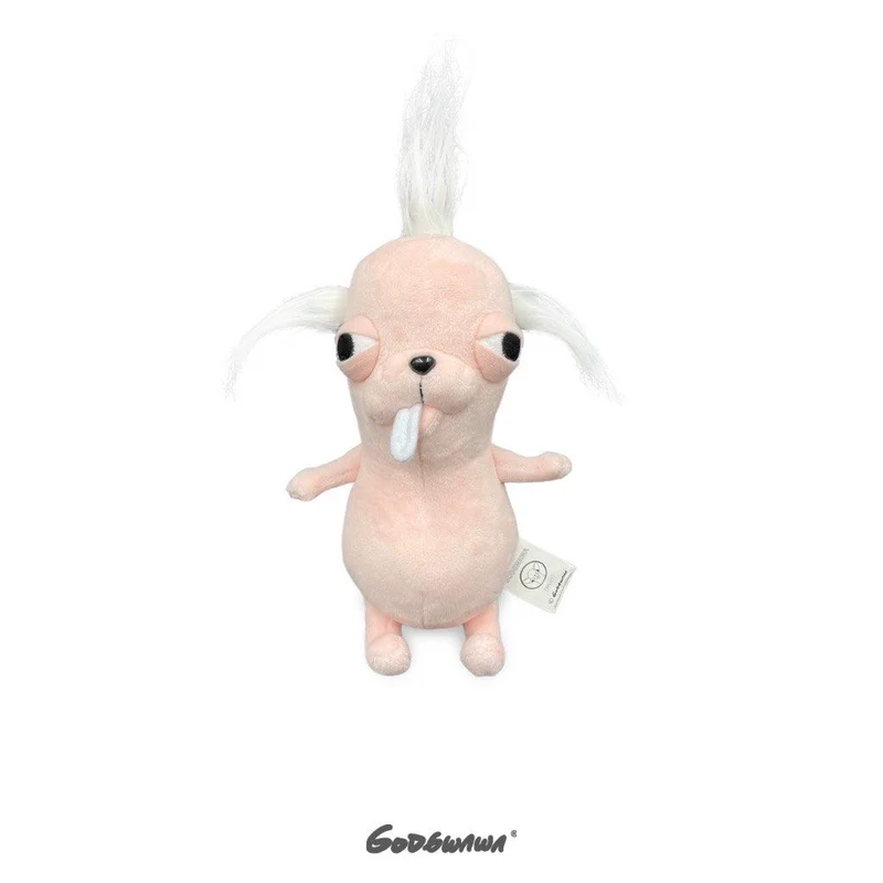 

Мягкая плюшевая игрушка-подушка «Уродливо-милый» чихуахуа с кремпелью, забавная кукла, специальный подарок на день рождения для друзей, украшение для дивана