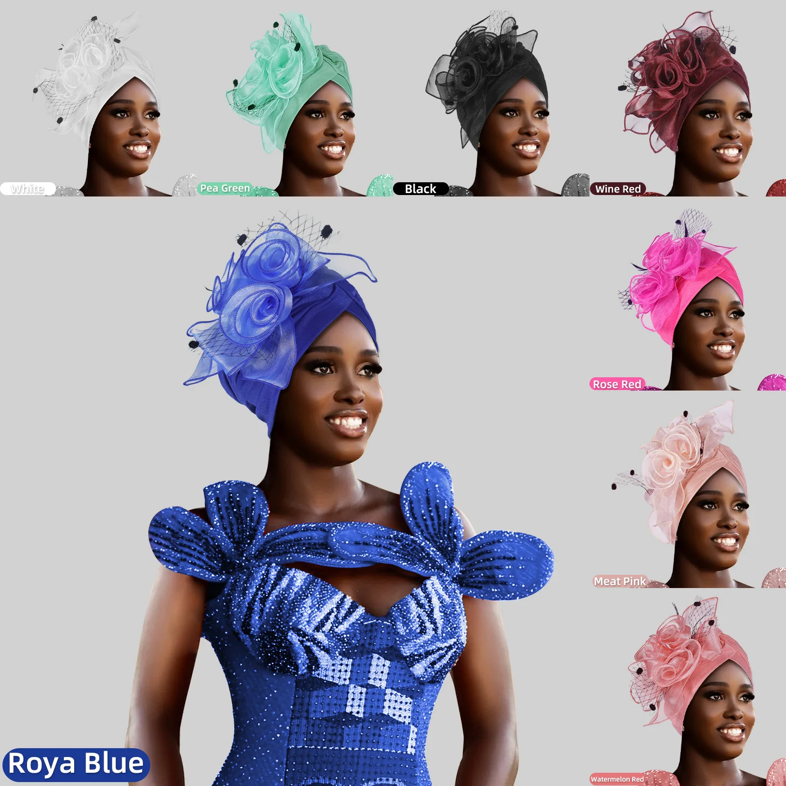 

Европейские и американские сетчатые головные уборы, головные уборы с перьями и цветами, шляпы из органзы, головные уборы, ретро-вуалевые шляпы в стиле Джокер-Клаб, шляпы-пуловеры с цветами