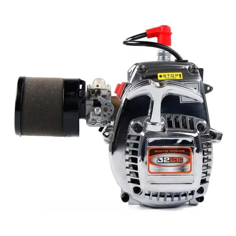 

Chromium Plating 4 Bolt 32cc Engine and Walbro 813 NGK Spark Plug Metal Clutch Fits HPI Baja 5B LOSI 5ive-T Redcat FG