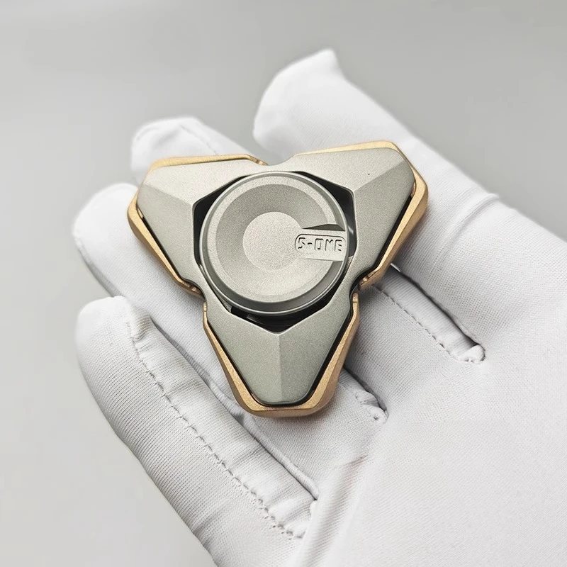 

Новинка 2025 года, гараловая взрывная броня QS, открытая броня на кончиках пальцев, EDC, механический металлический гироскоп на кончиках пальцев, декомпрессионная настольная игрушка в подарок