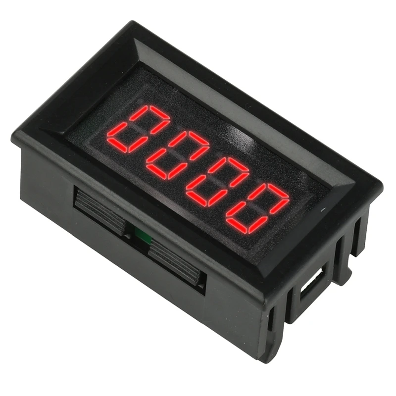 B62B High Voltage DC Voltmeter 4 Bit LED Display, 1000V 2000V 3000V, 5V 12V Battery Monitor Tester