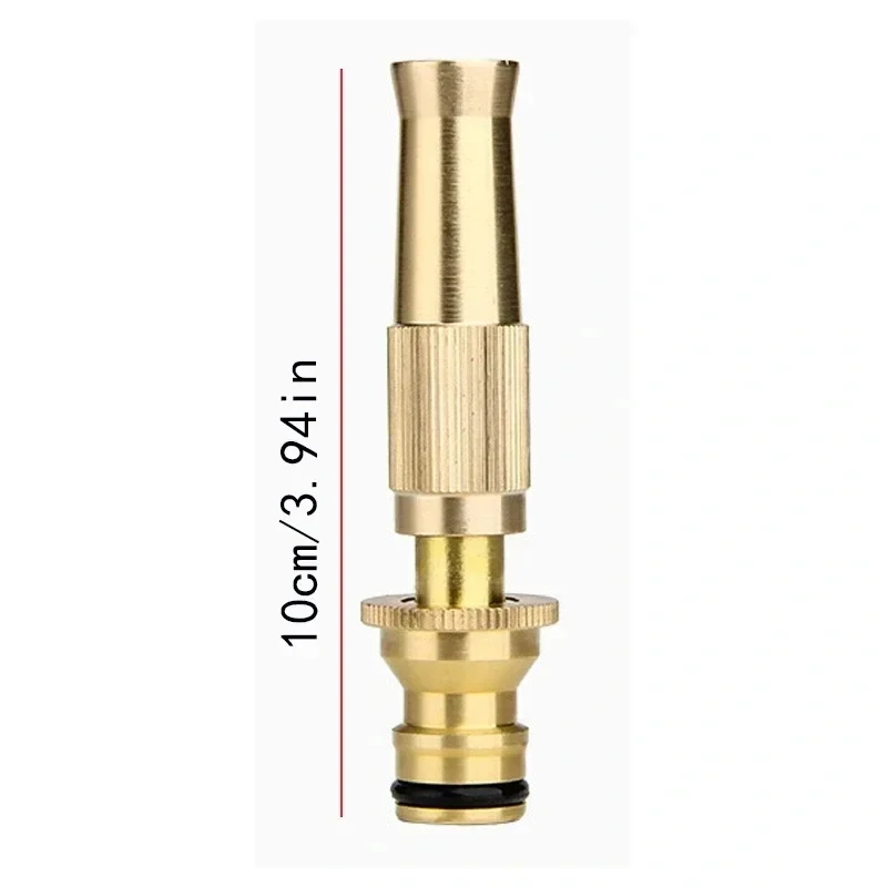 خرطوم سحري للحديقة قابل للتوسيع، مسدس مياه معدني من النحاس النقي، قابل للتعديل، أنابيب مياه للحديقة، مستلزمات ري البستنة #5