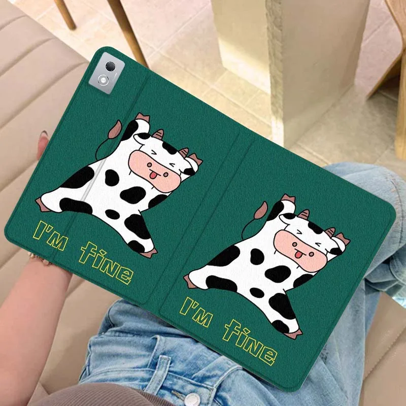 

Чехол для планшета с аниме-коровкой для Legion Xiaoxin Pad Y700 K10 M10 P11 K11 Pro Plus 10.6 11.5 дюймов 2021 2023 2025