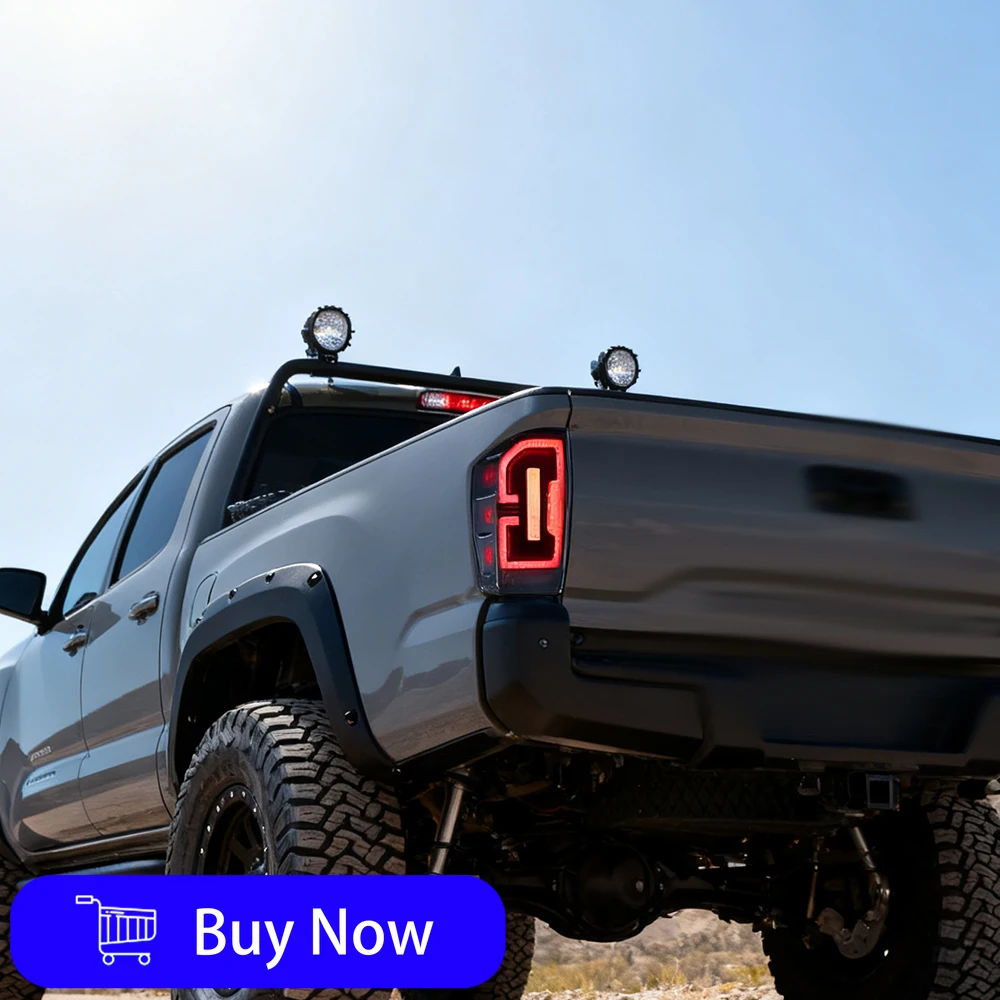 

Для Toyota Tacoma 2016-2018 автоматический задний фонарь в сборе с динамическими аксессуарами для указателей поворота Plug and play