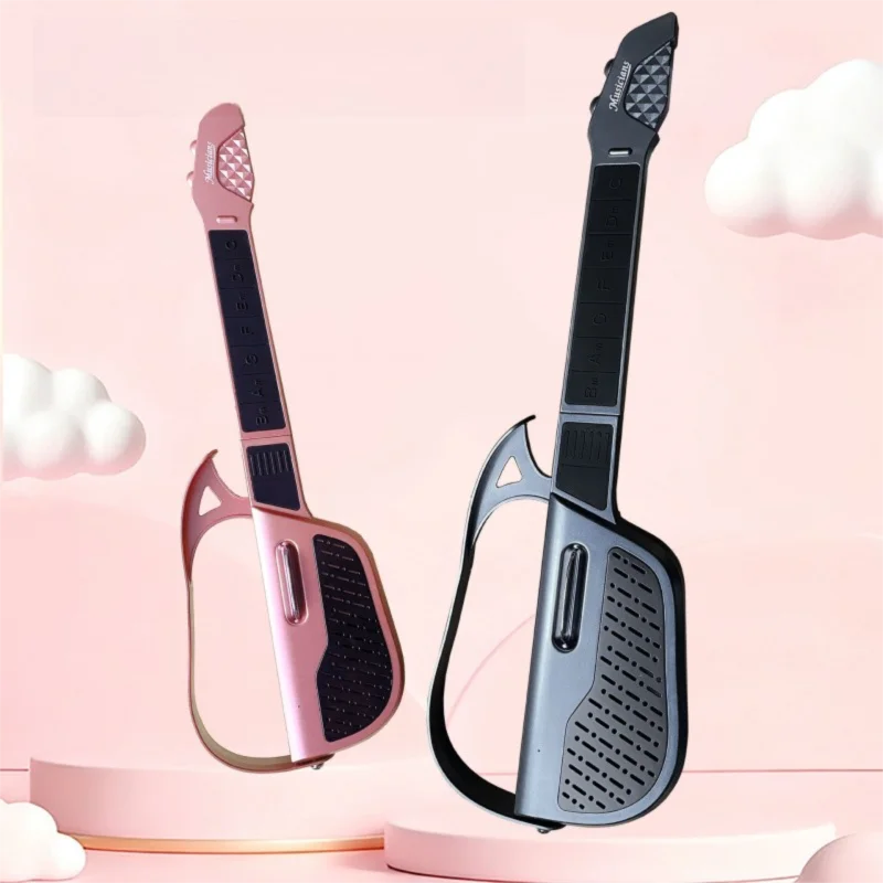 Guitare intelligente sans cordes, Transmission automatique, Instrument d'éveil musical pliable, jouet Musical pour enfant, niveau d'entrée pour débutant