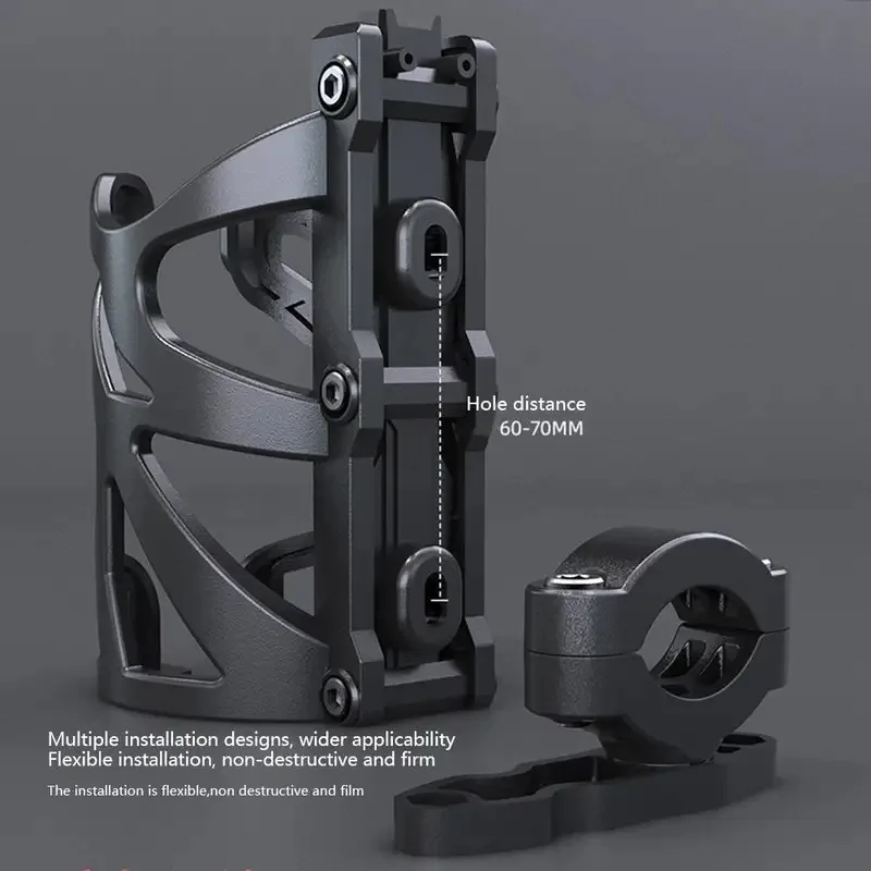 Soporte para vasos de bicicleta, portavasos ABS para bicicleta con tornillos y jaulas duraderas para actividades al aire libre y motocicletas