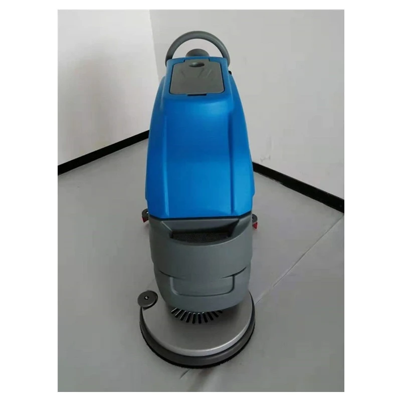 Efficient Automatic Commercial Gym Tile Floor Washer Walks Behind Electric Floor Washer