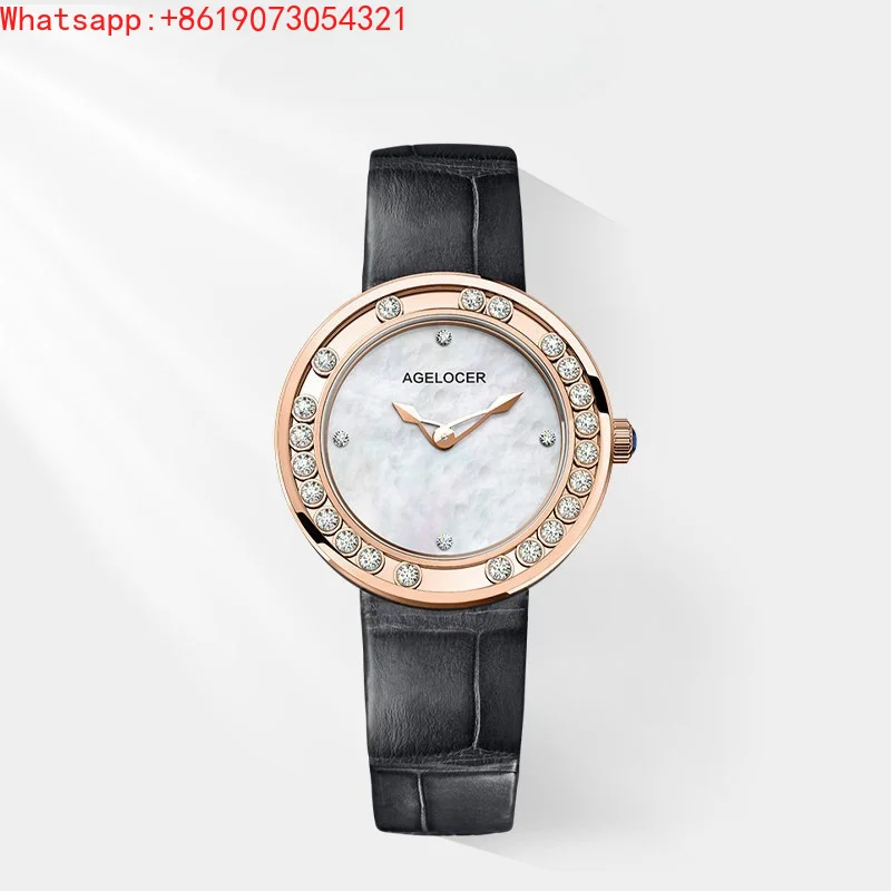 The Great Qin Empire AGELOCER Original Happy Diamond Ladies Fashion Watch, Playful and Smart