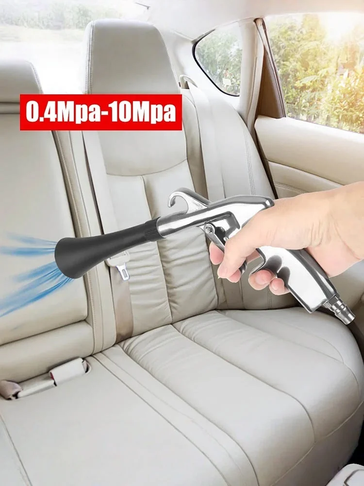 

Dry Cleaning High Pressure Gun Car Wash Gun 0.4Mpa-10Mpa Tornador Air Blow Interior Detailing Cleaning Tools Dust Blowing