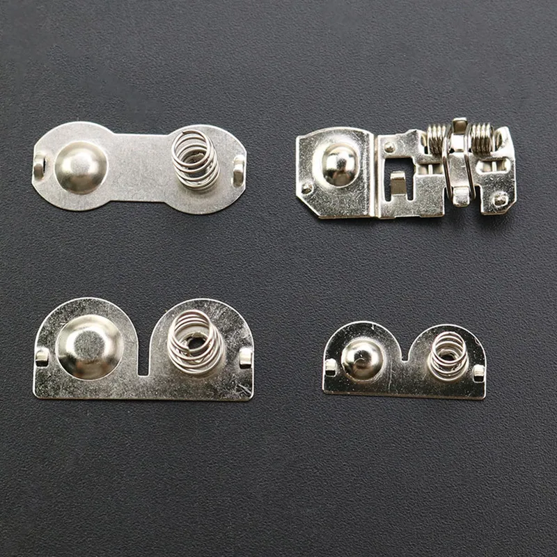 マザーボードとハウジングのバッテリー端子、スプリングコンタクト、gb、gbc、gba、gbp、200セットのバッテリーホルダー