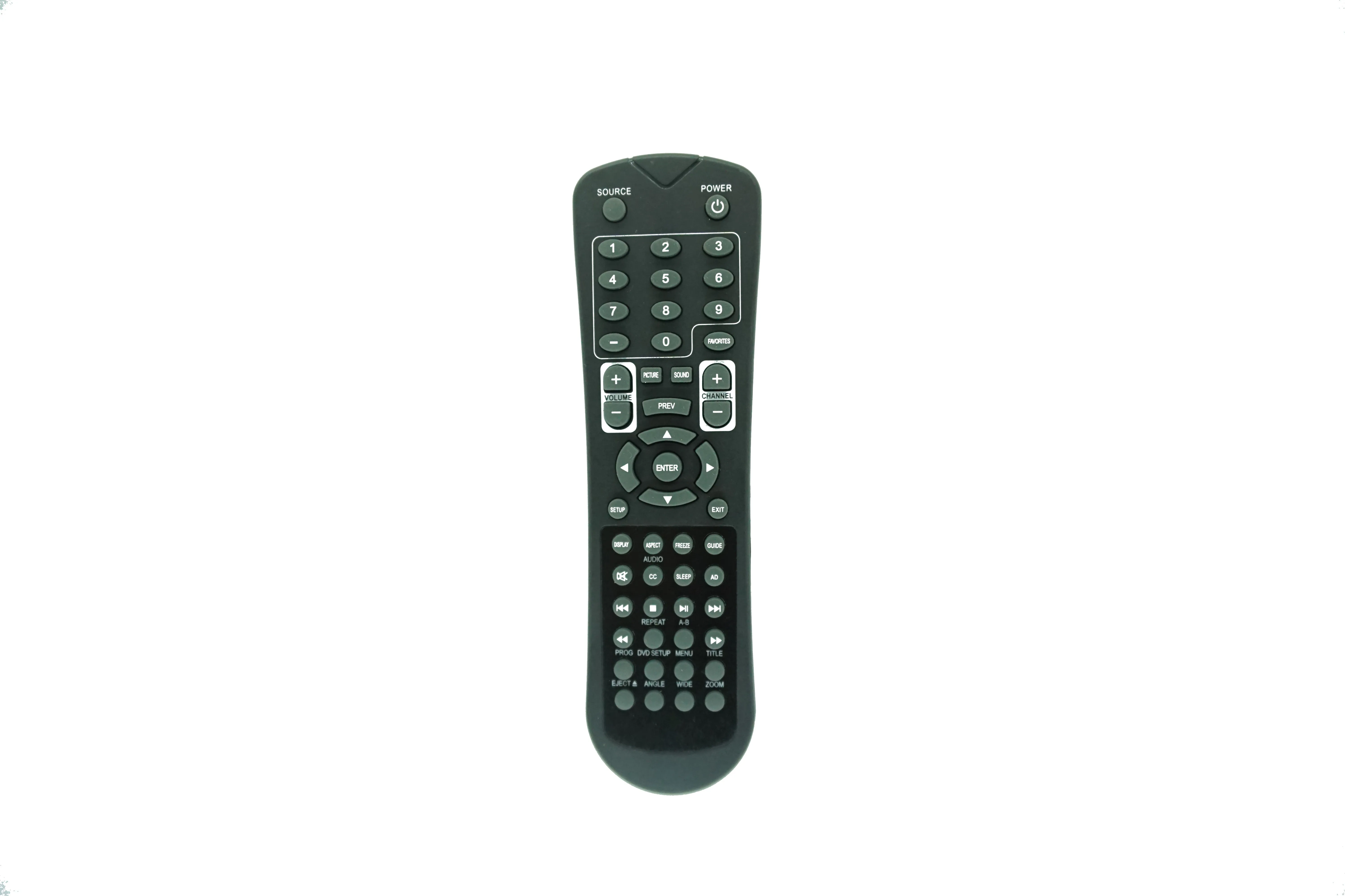 

Remote Control Compatible For Ilive ITDE1988 ITDE1988B LED HDTV+DVD Smart LCD HDTV TV Television