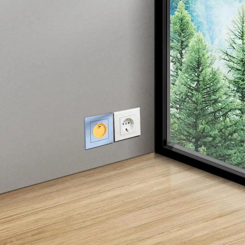 Socket Covers Baby Proofing Outlet Safety Covers Child Proof Silicone Socket Covers For Baby Safety Socket Protector Cover