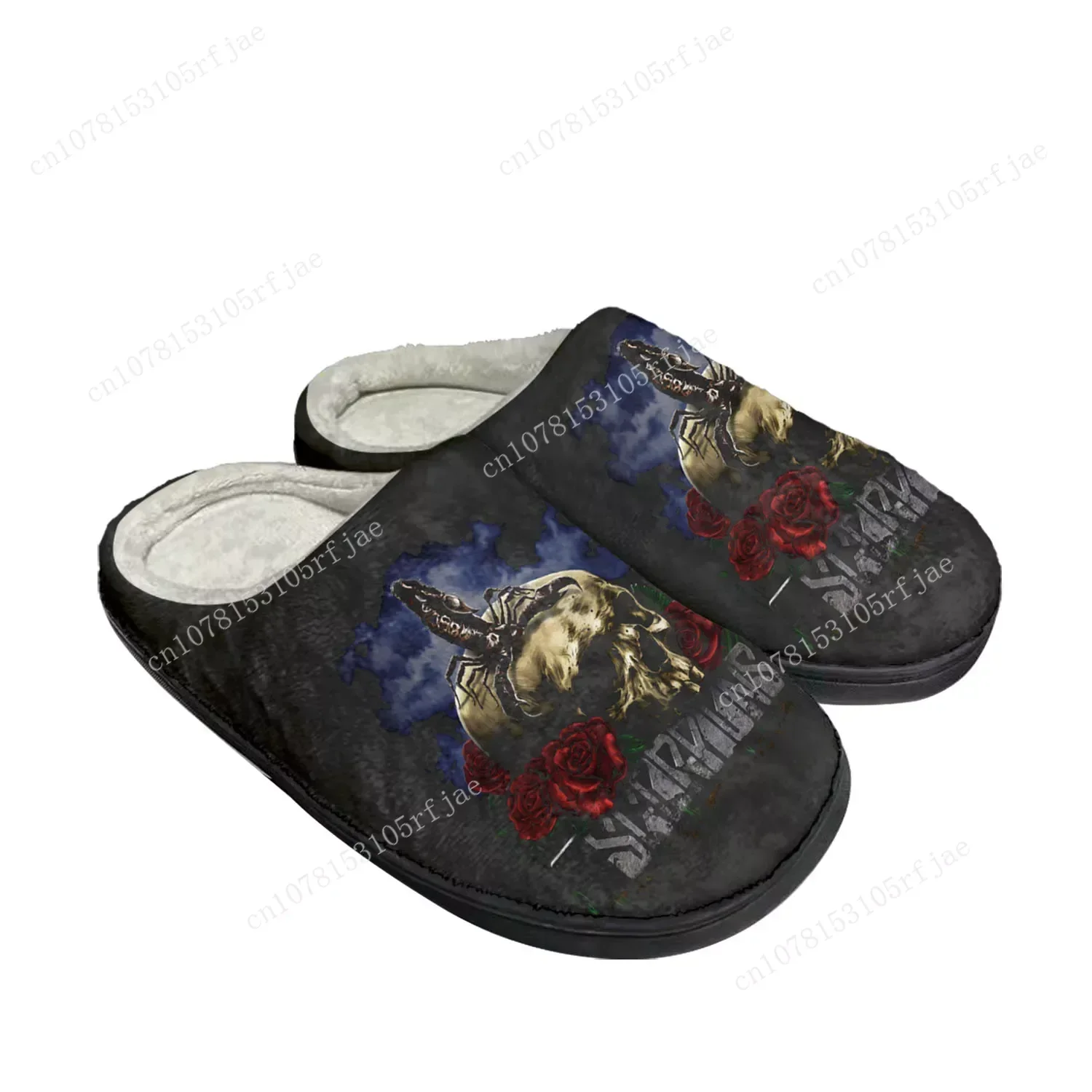 

Scorpions Metal Rock Band Home Cotton Custom Slippers Mens Womens Sandals Plush Bedroom Casual Keep Warm Shoe Thermal Slipper